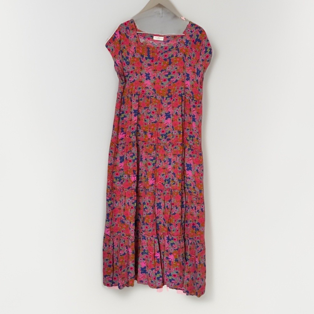 NATURAL LIFE Pink Floral Maxi Dress